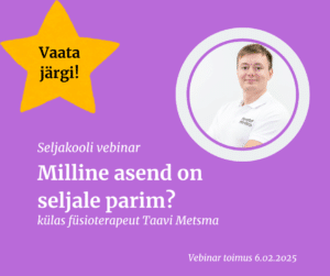 Milline asend on seljale parim?