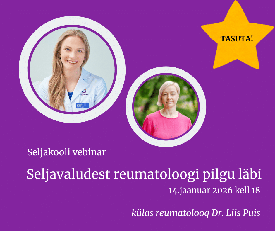Vebinar: Seljavaludest reumatoloogi pilgu läbi